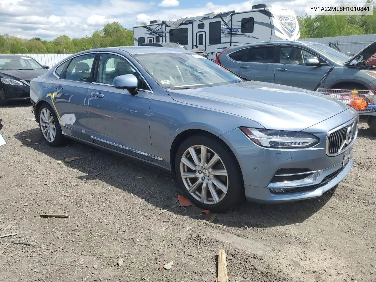 2017 Volvo S90 T6 Inscription VIN: YV1A22ML8H1010841 Lot: 54736065