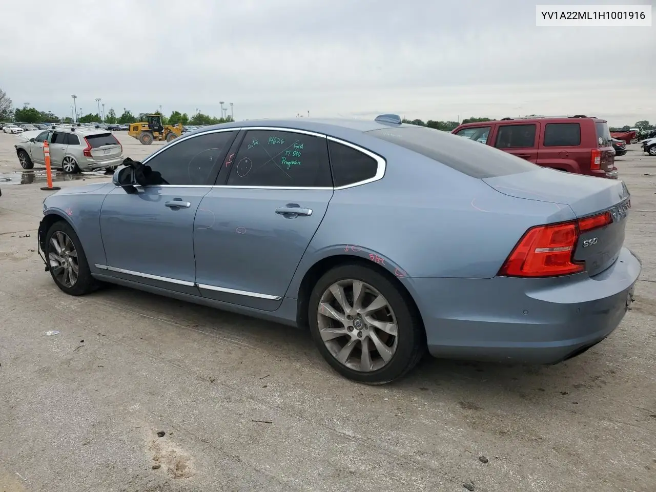 2017 Volvo S90 T6 Inscription VIN: YV1A22ML1H1001916 Lot: 55153165