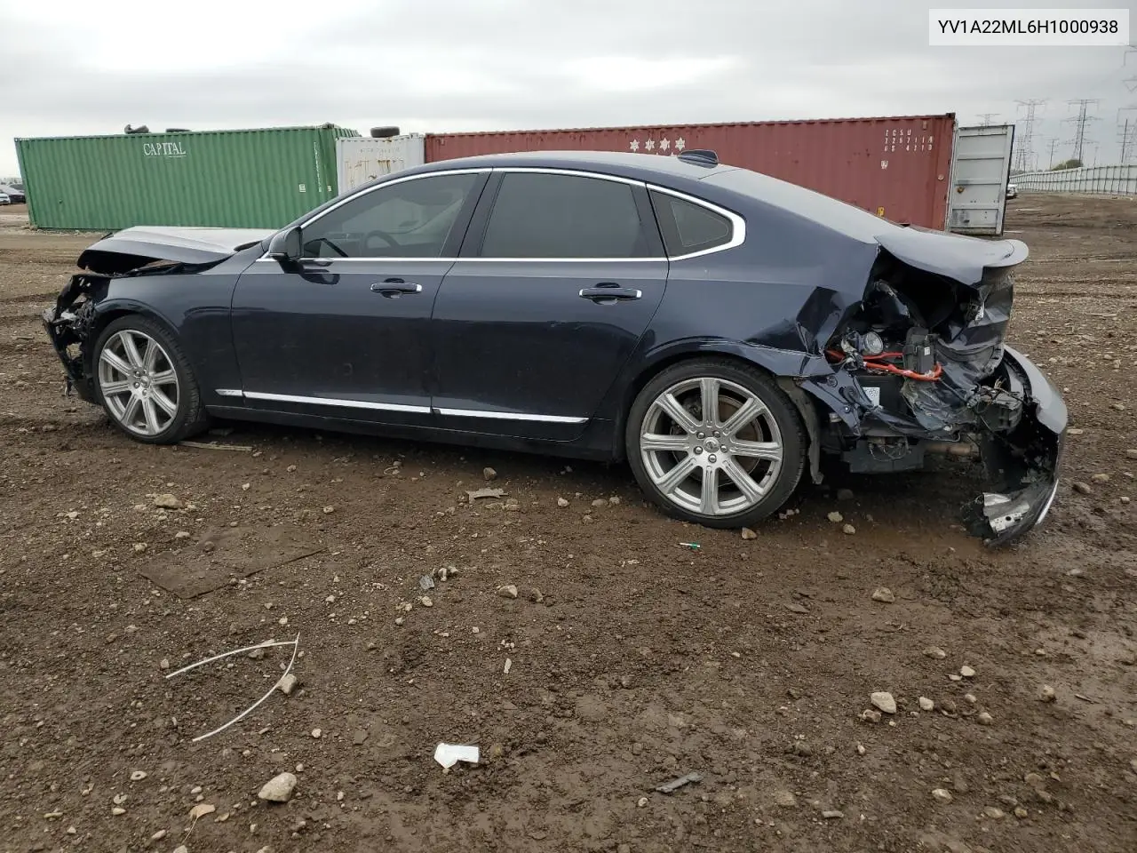 2017 Volvo S90 T6 Inscription VIN: YV1A22ML6H1000938 Lot: 55438265