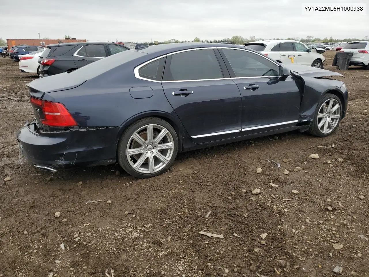 2017 Volvo S90 T6 Inscription VIN: YV1A22ML6H1000938 Lot: 55438265