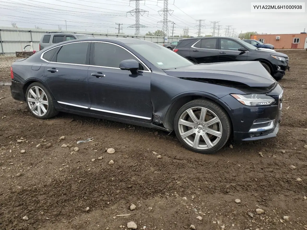 2017 Volvo S90 T6 Inscription VIN: YV1A22ML6H1000938 Lot: 55438265