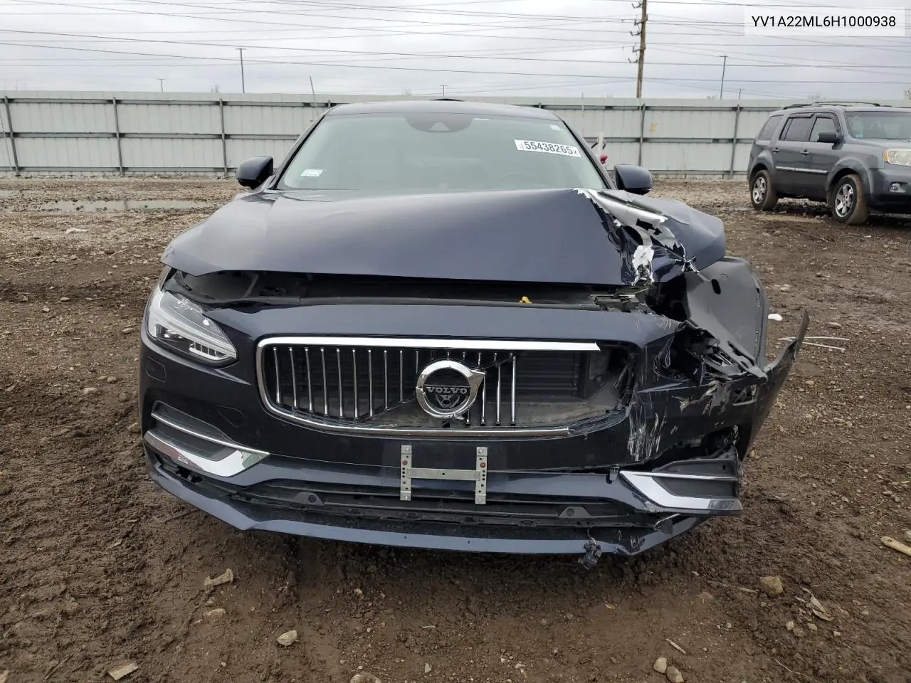 2017 Volvo S90 T6 Inscription VIN: YV1A22ML6H1000938 Lot: 55438265