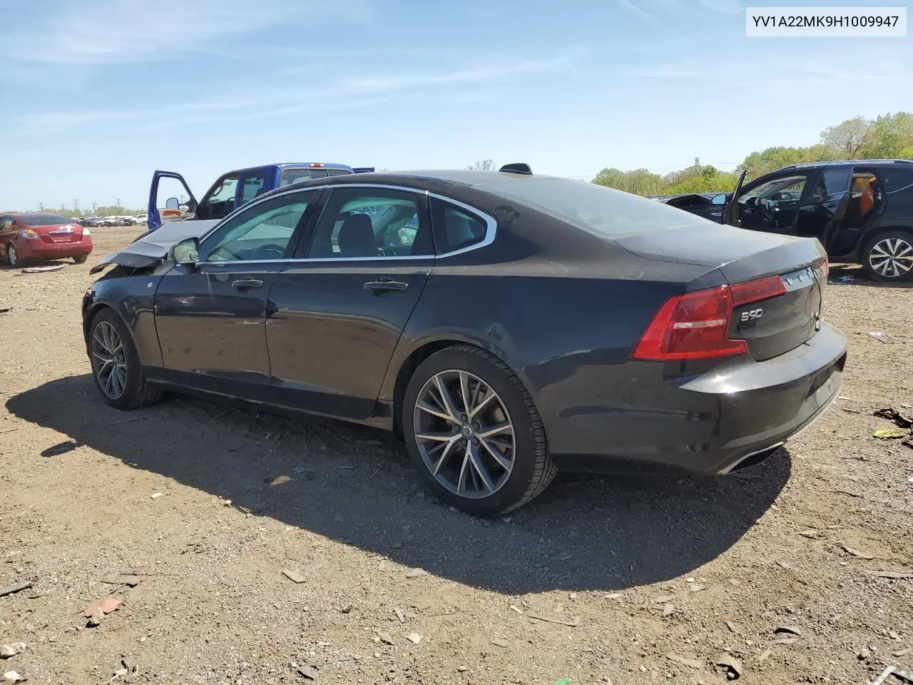 2017 Volvo S90 T6 Momentum VIN: YV1A22MK9H1009947 Lot: 56432495