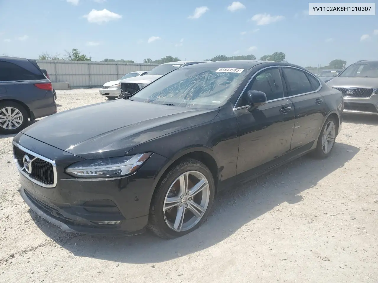 2017 Volvo S90 T5 Momentum VIN: YV1102AK8H1010307 Lot: 56643985