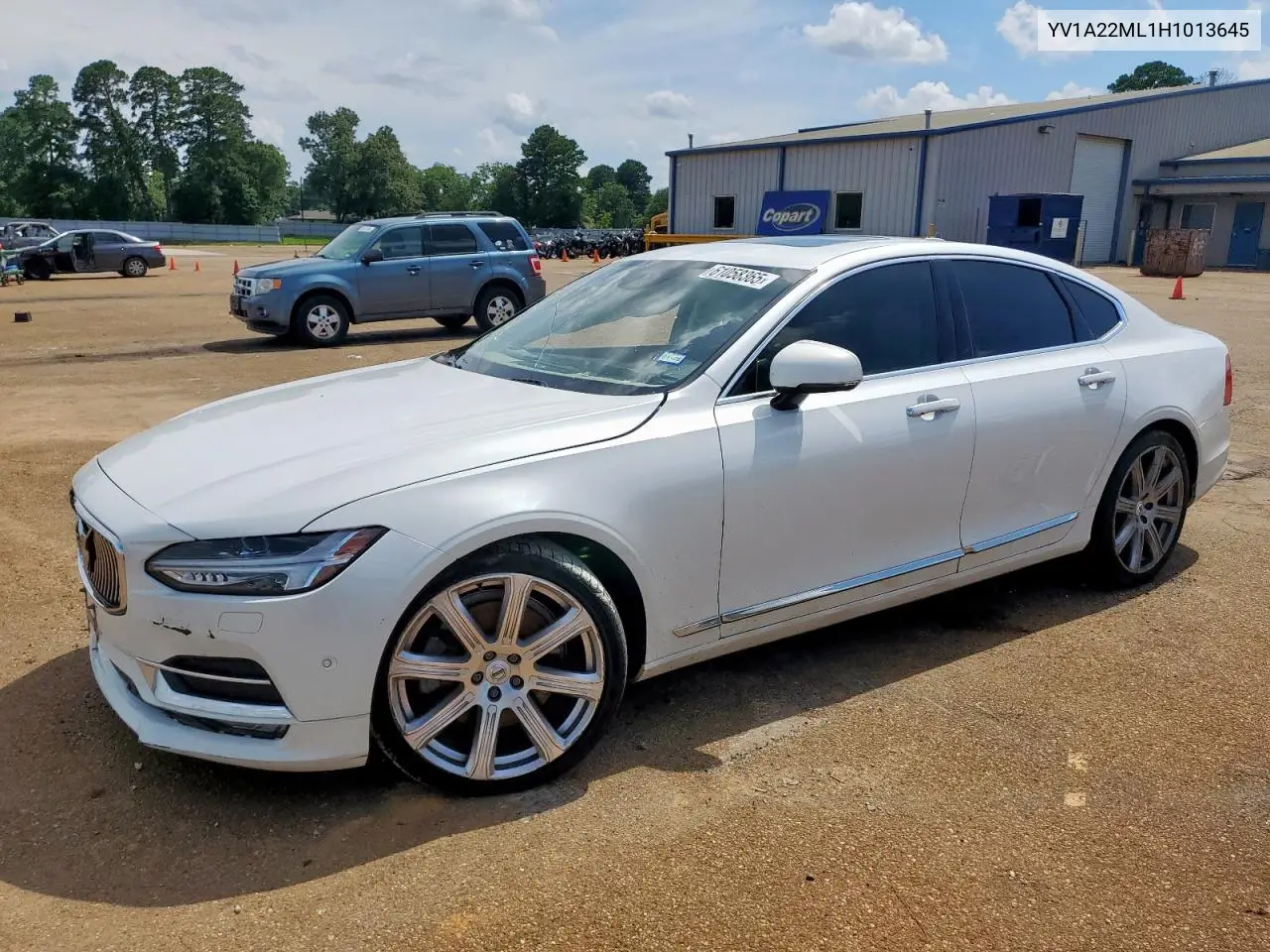 2017 Volvo S90 T6 Inscription VIN: YV1A22ML1H1013645 Lot: 61058365