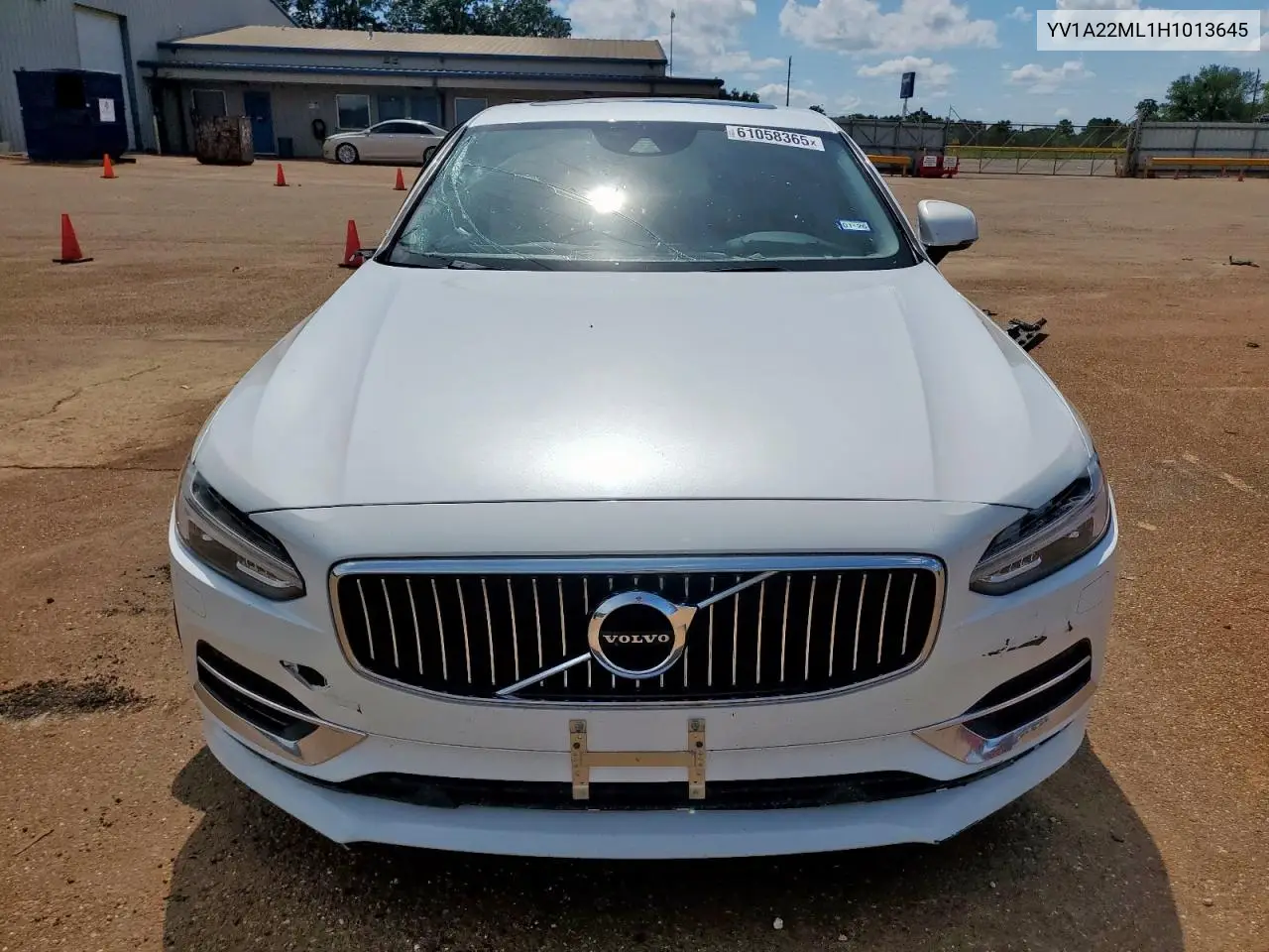 2017 Volvo S90 T6 Inscription VIN: YV1A22ML1H1013645 Lot: 61058365