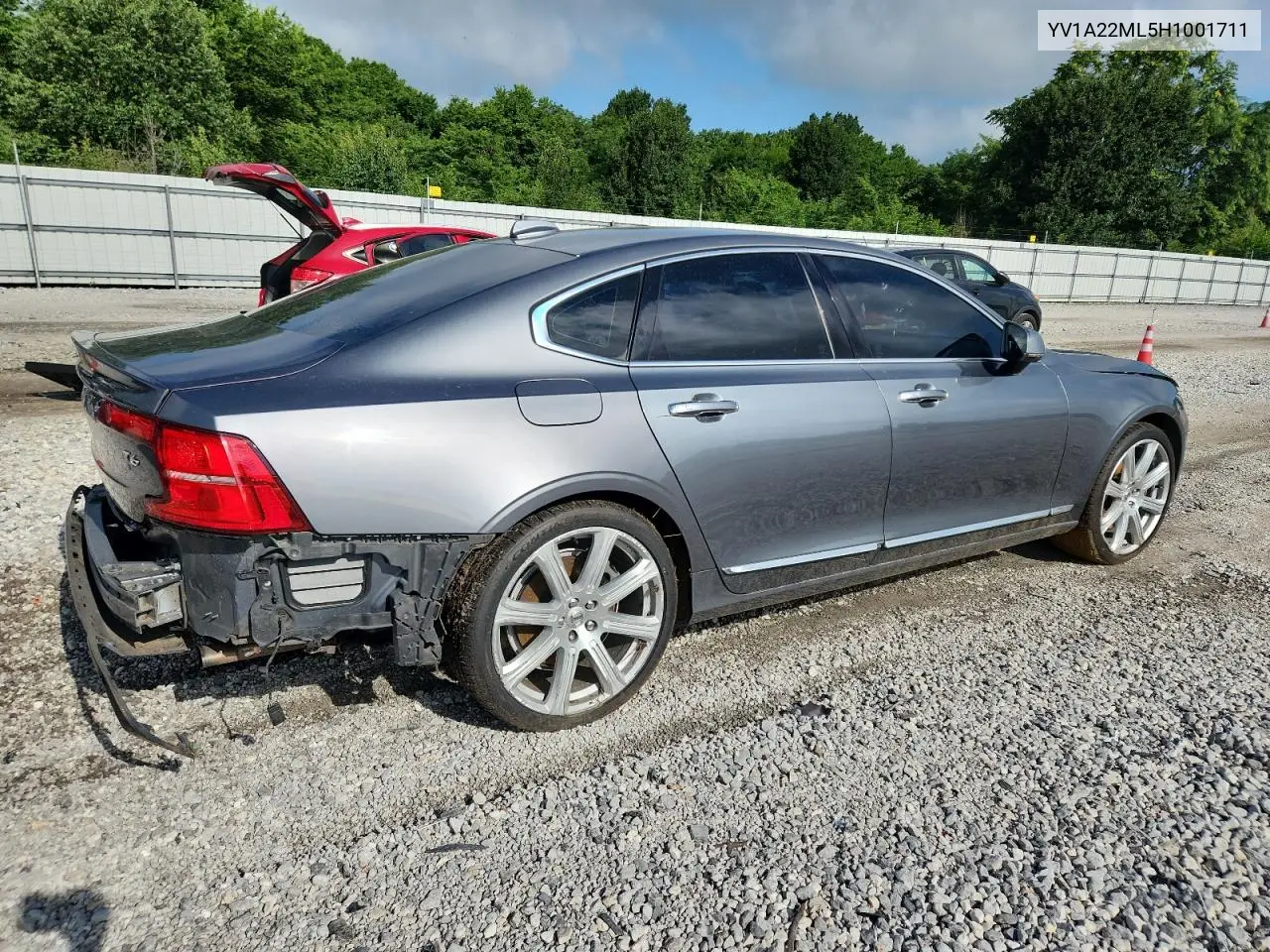 2017 Volvo S90 T6 Inscription VIN: YV1A22ML5H1001711 Lot: 61249505
