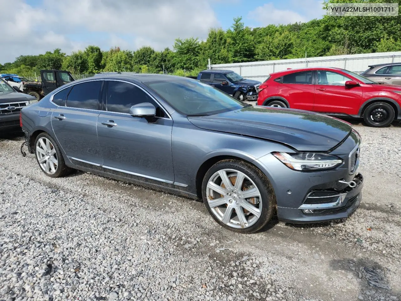 2017 Volvo S90 T6 Inscription VIN: YV1A22ML5H1001711 Lot: 61249505