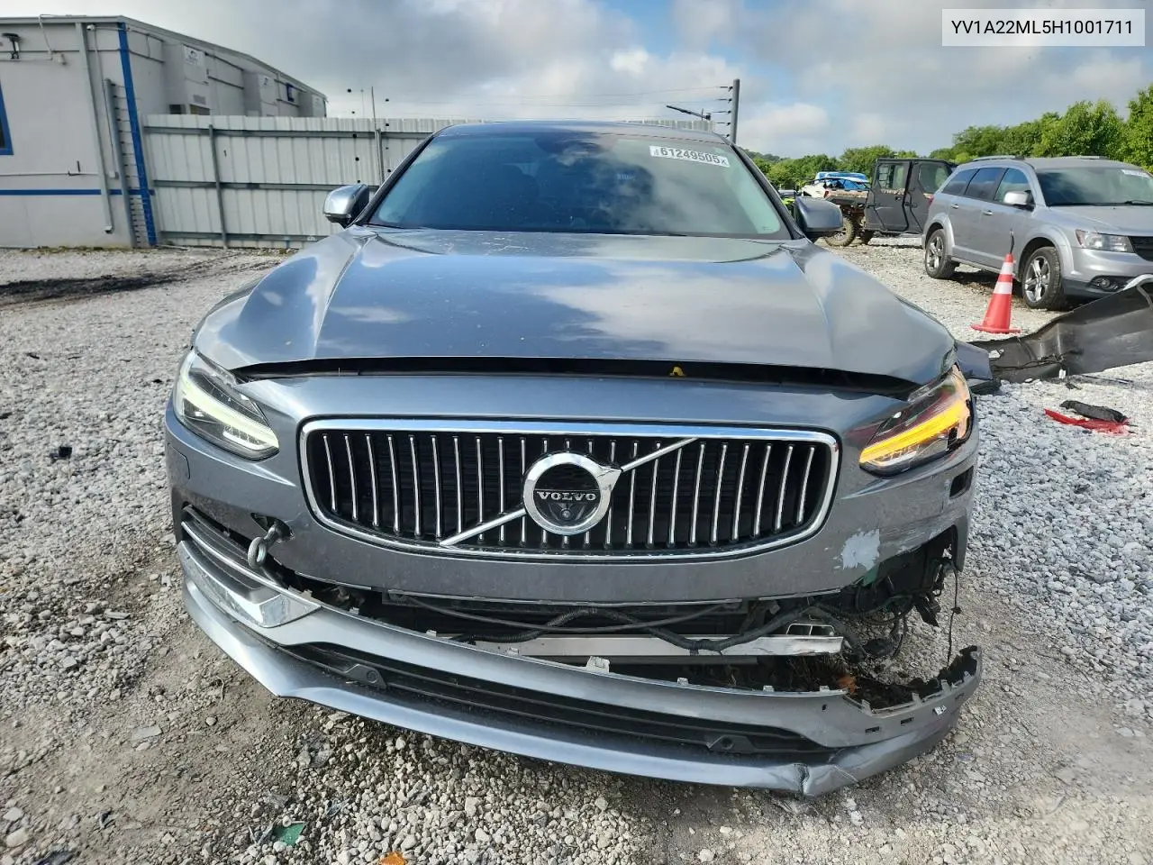 2017 Volvo S90 T6 Inscription VIN: YV1A22ML5H1001711 Lot: 61249505