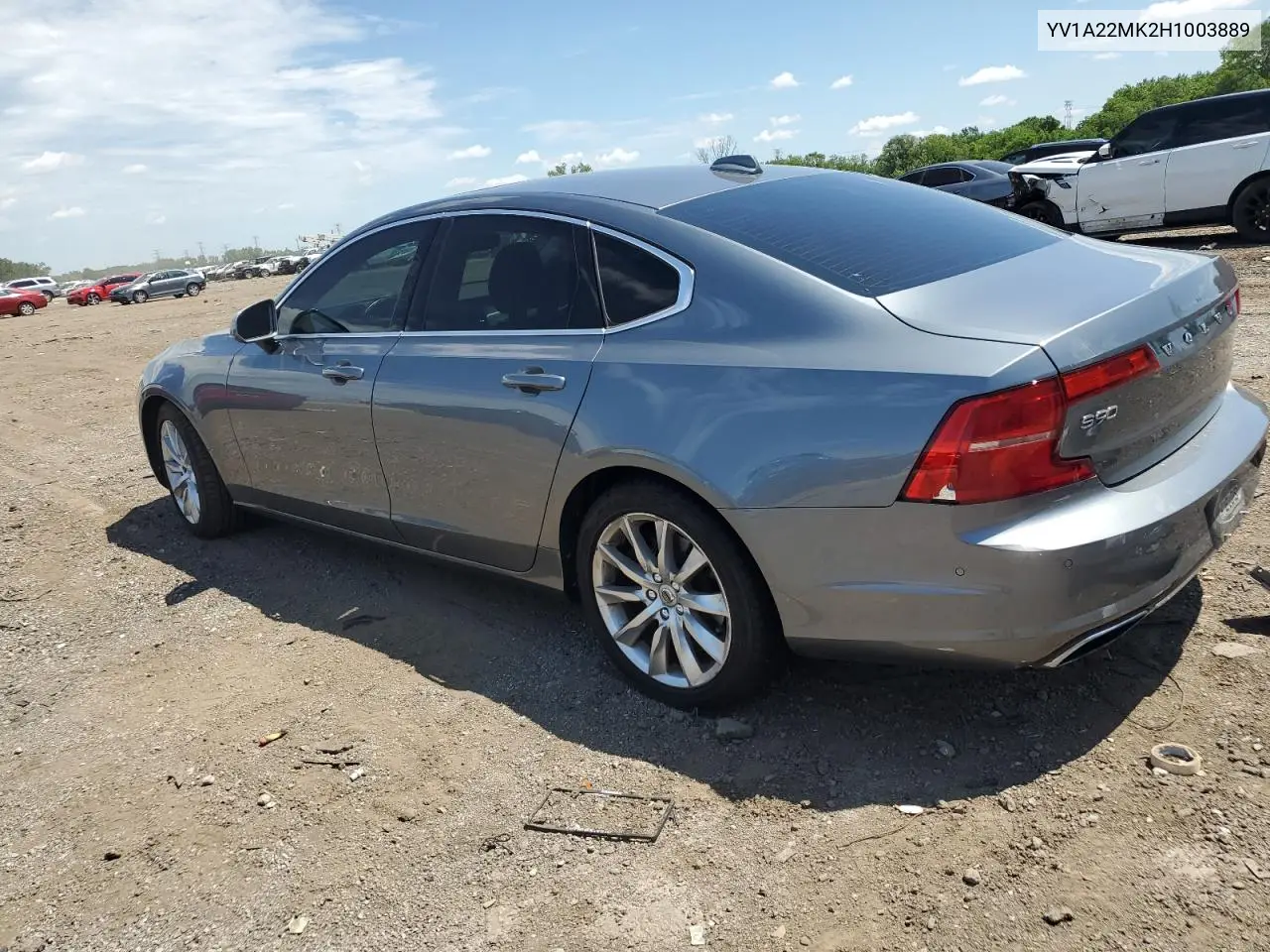 2017 Volvo S90 T6 Momentum VIN: YV1A22MK2H1003889 Lot: 62221485