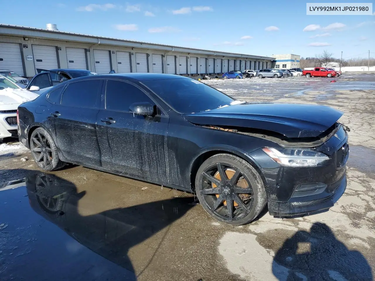 2018 Volvo S90 T6 Momentum VIN: LVY992MK1JP021980 Lot: 45984385