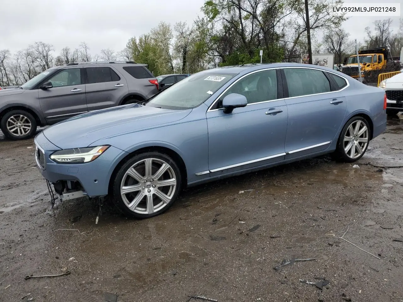 2018 Volvo S90 T6 Inscription VIN: LVY992ML9JP021248 Lot: 52731835
