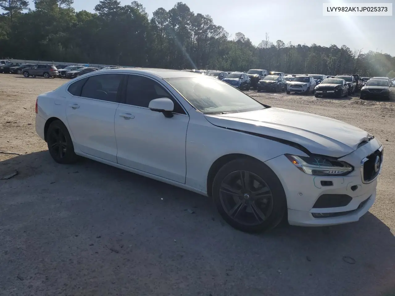 2018 Volvo S90 T5 Momentum VIN: LVY982AK1JP025373 Lot: 54759435