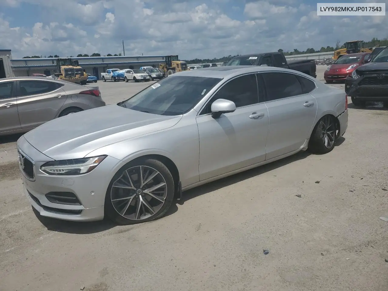 2018 Volvo S90 T5 Momentum VIN: LVY982MKXJP017543 Lot: 55085585