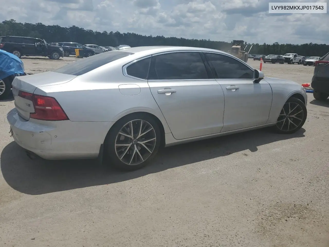 2018 Volvo S90 T5 Momentum VIN: LVY982MKXJP017543 Lot: 55085585