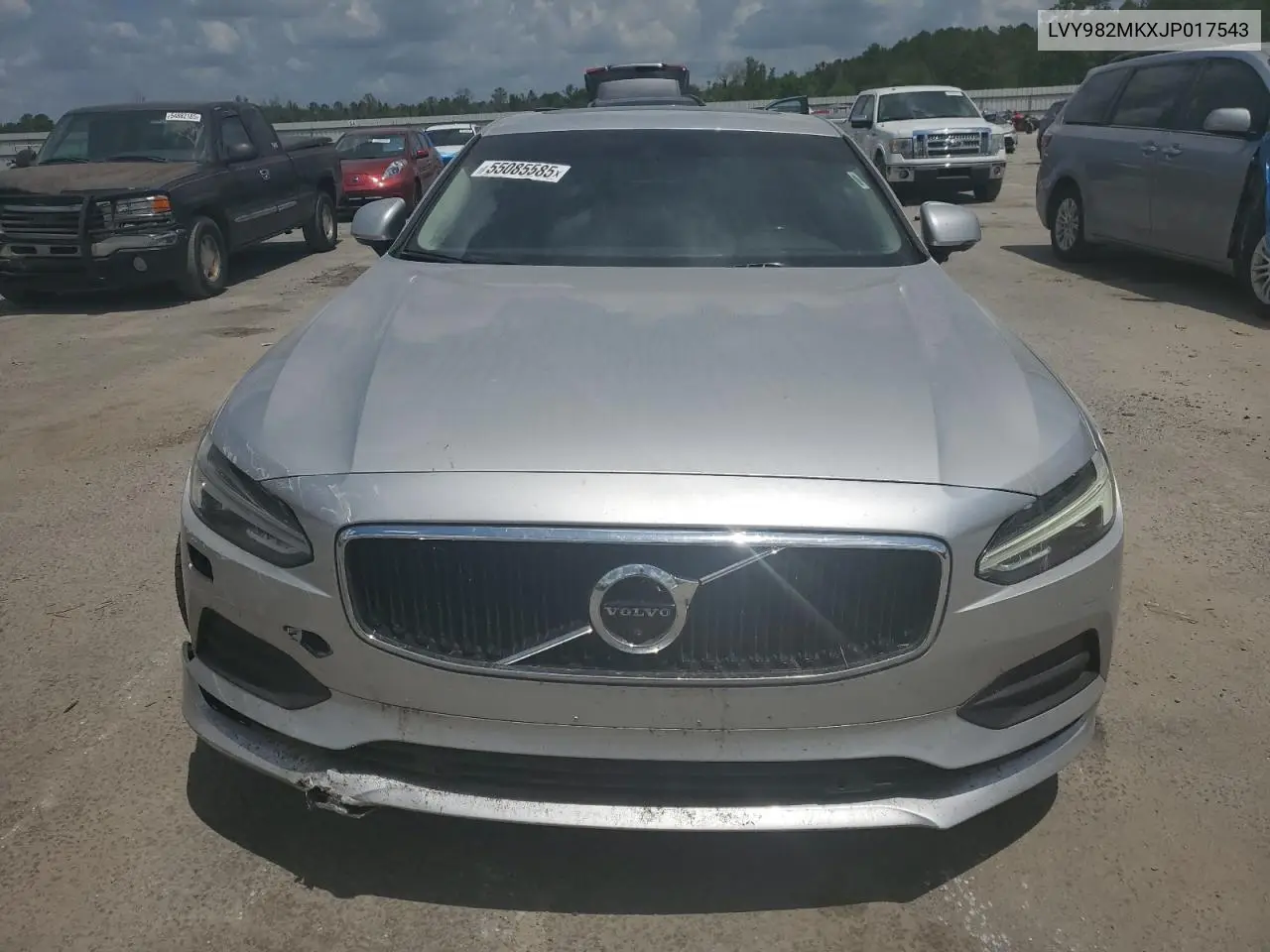 2018 Volvo S90 T5 Momentum VIN: LVY982MKXJP017543 Lot: 55085585