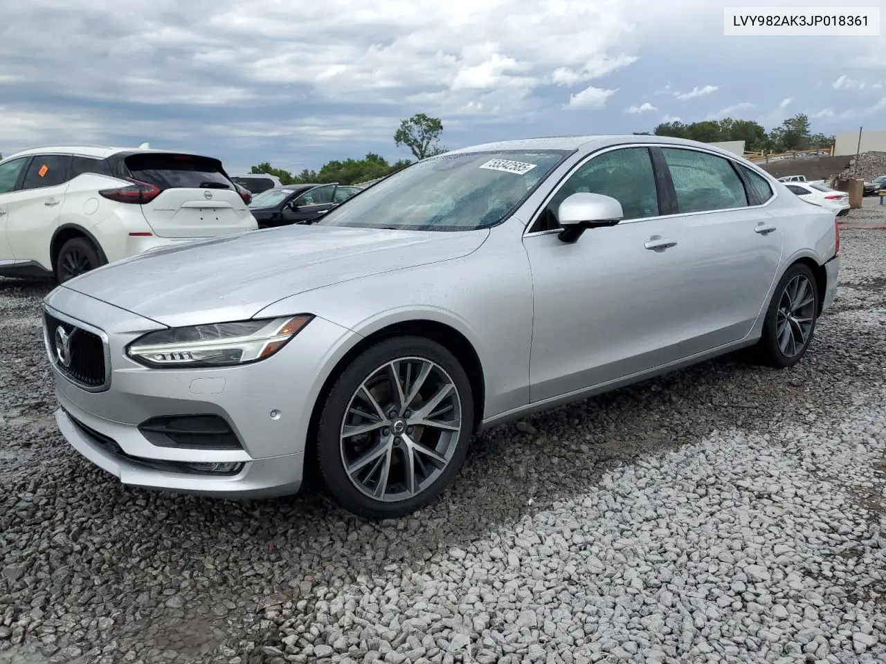 2018 Volvo S90 T5 Momentum VIN: LVY982AK3JP018361 Lot: 55342585