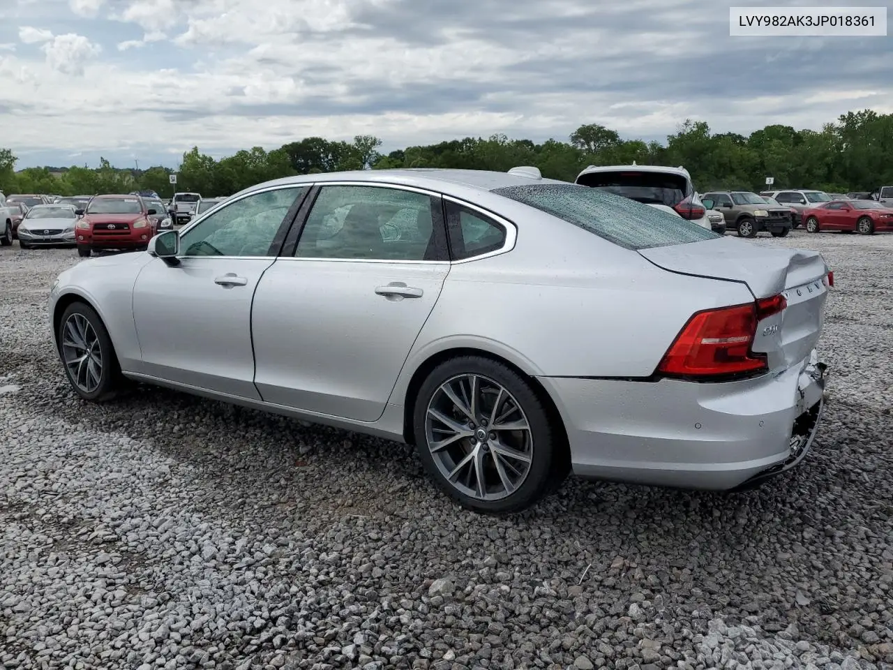 2018 Volvo S90 T5 Momentum VIN: LVY982AK3JP018361 Lot: 55342585
