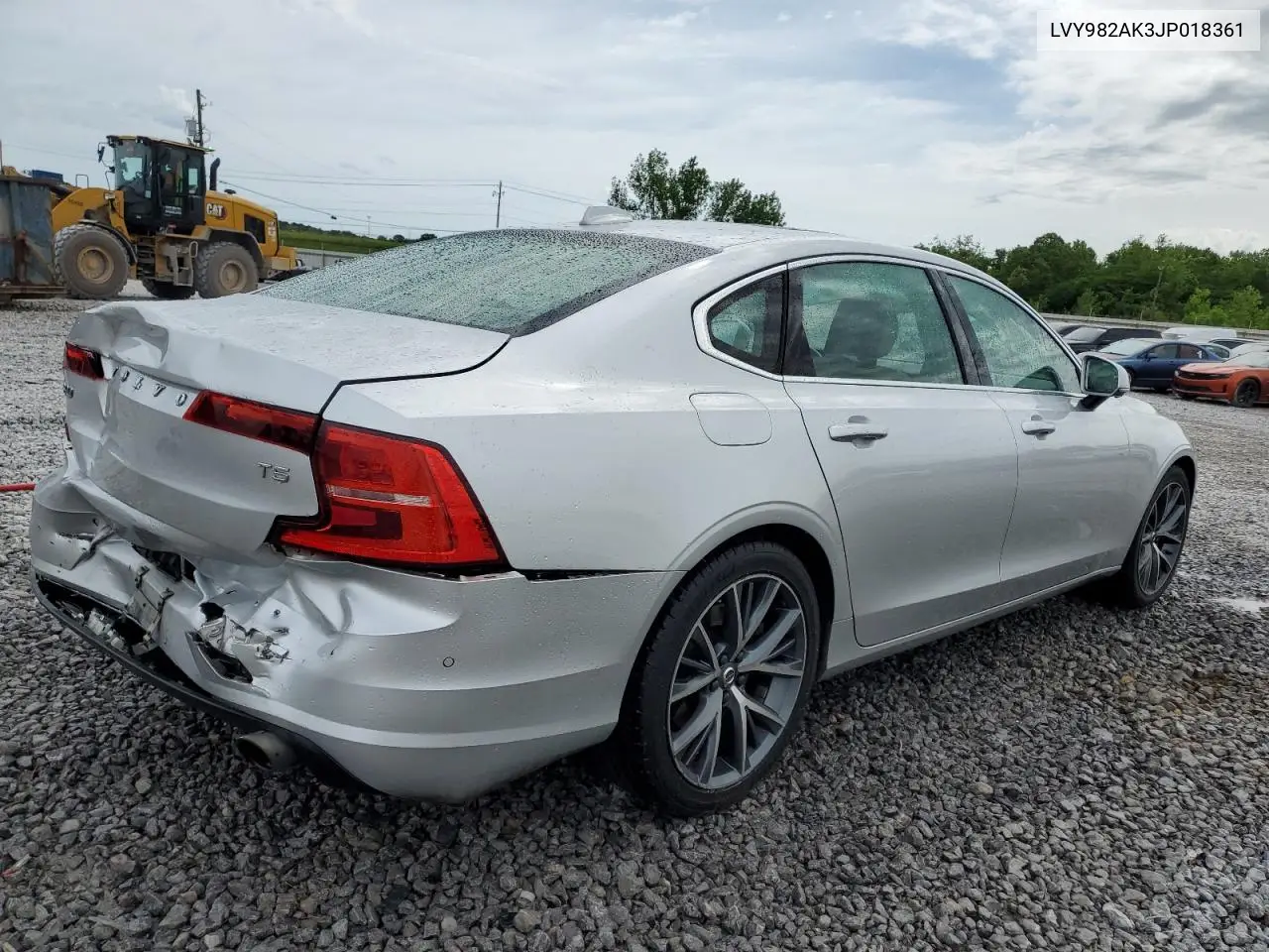 2018 Volvo S90 T5 Momentum VIN: LVY982AK3JP018361 Lot: 55342585