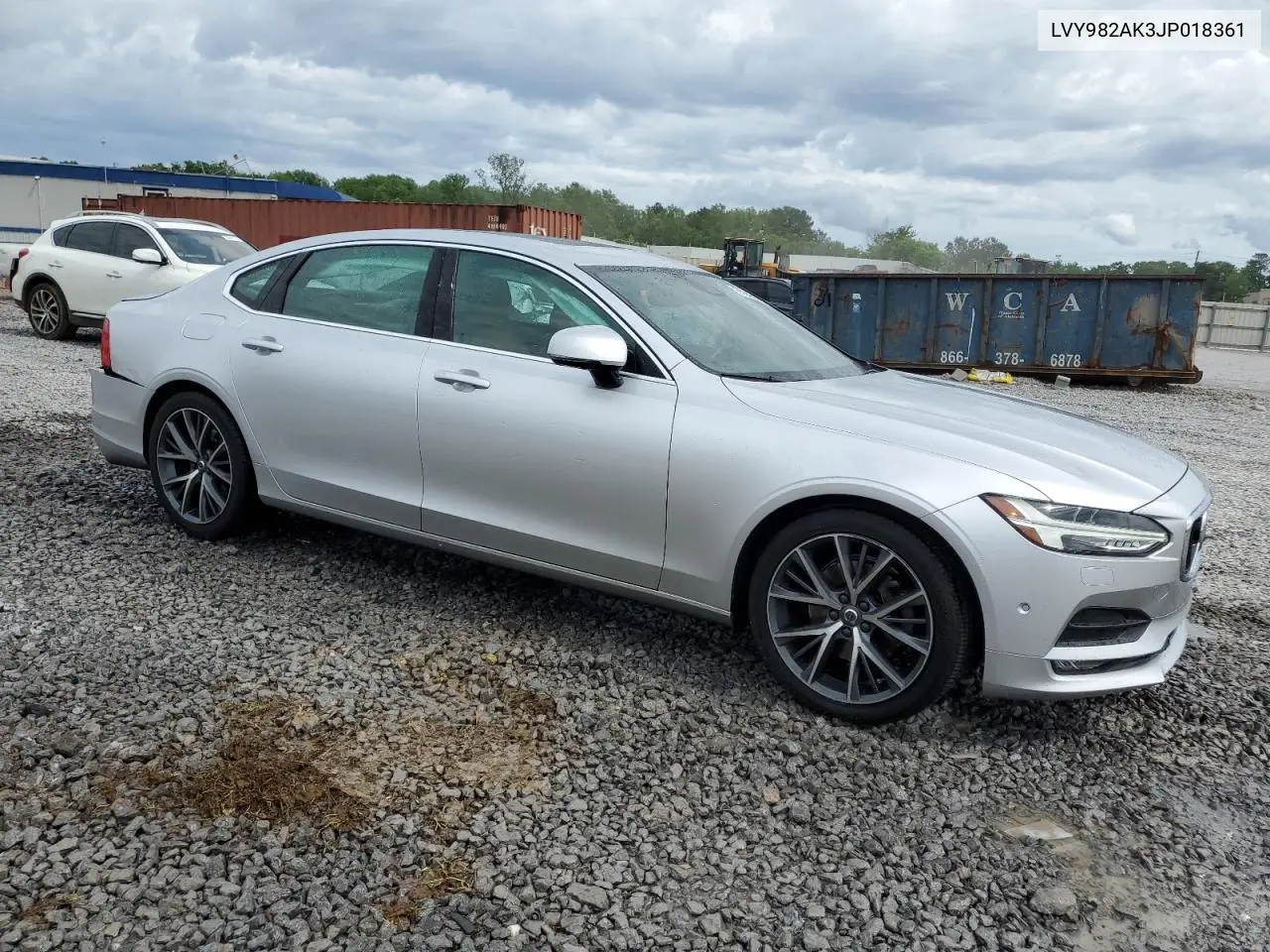 2018 Volvo S90 T5 Momentum VIN: LVY982AK3JP018361 Lot: 55342585