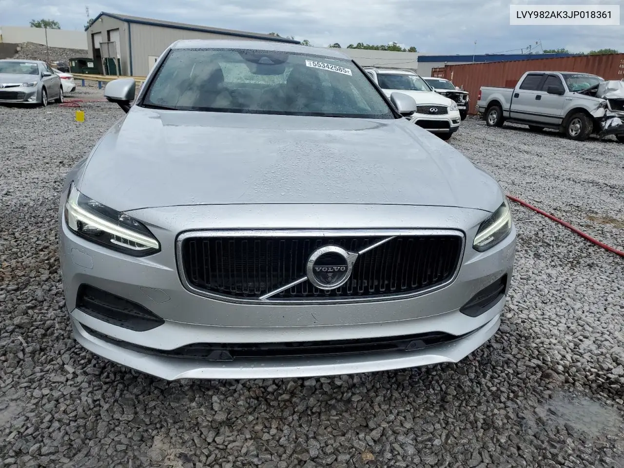 2018 Volvo S90 T5 Momentum VIN: LVY982AK3JP018361 Lot: 55342585
