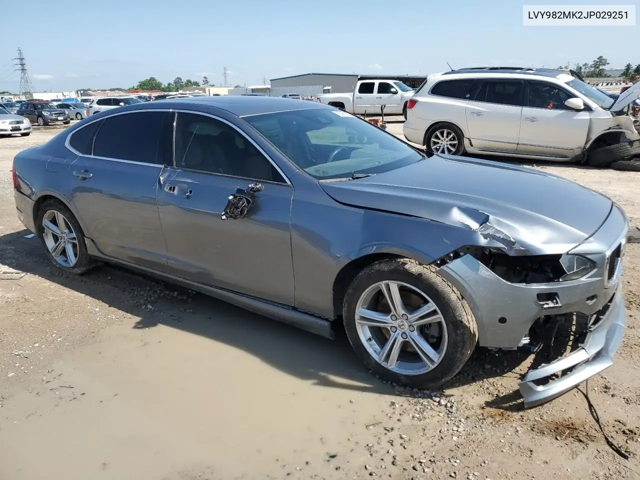2018 Volvo S90 T5 Momentum VIN: LVY982MK2JP029251 Lot: 55961835