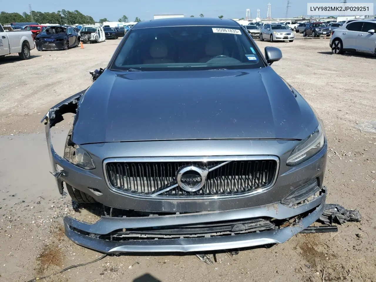 2018 Volvo S90 T5 Momentum VIN: LVY982MK2JP029251 Lot: 55961835