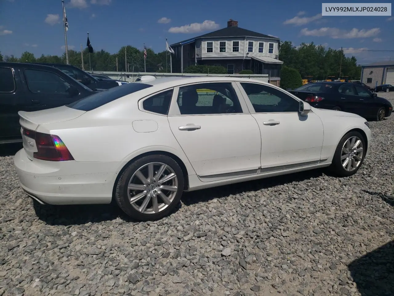 2018 Volvo S90 T6 Inscription VIN: LVY992MLXJP024028 Lot: 60911175