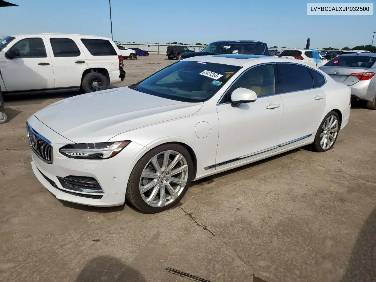 2018 Volvo S90 T8 Inscription VIN: LVYBC0ALXJP032500 Lot: 61071355