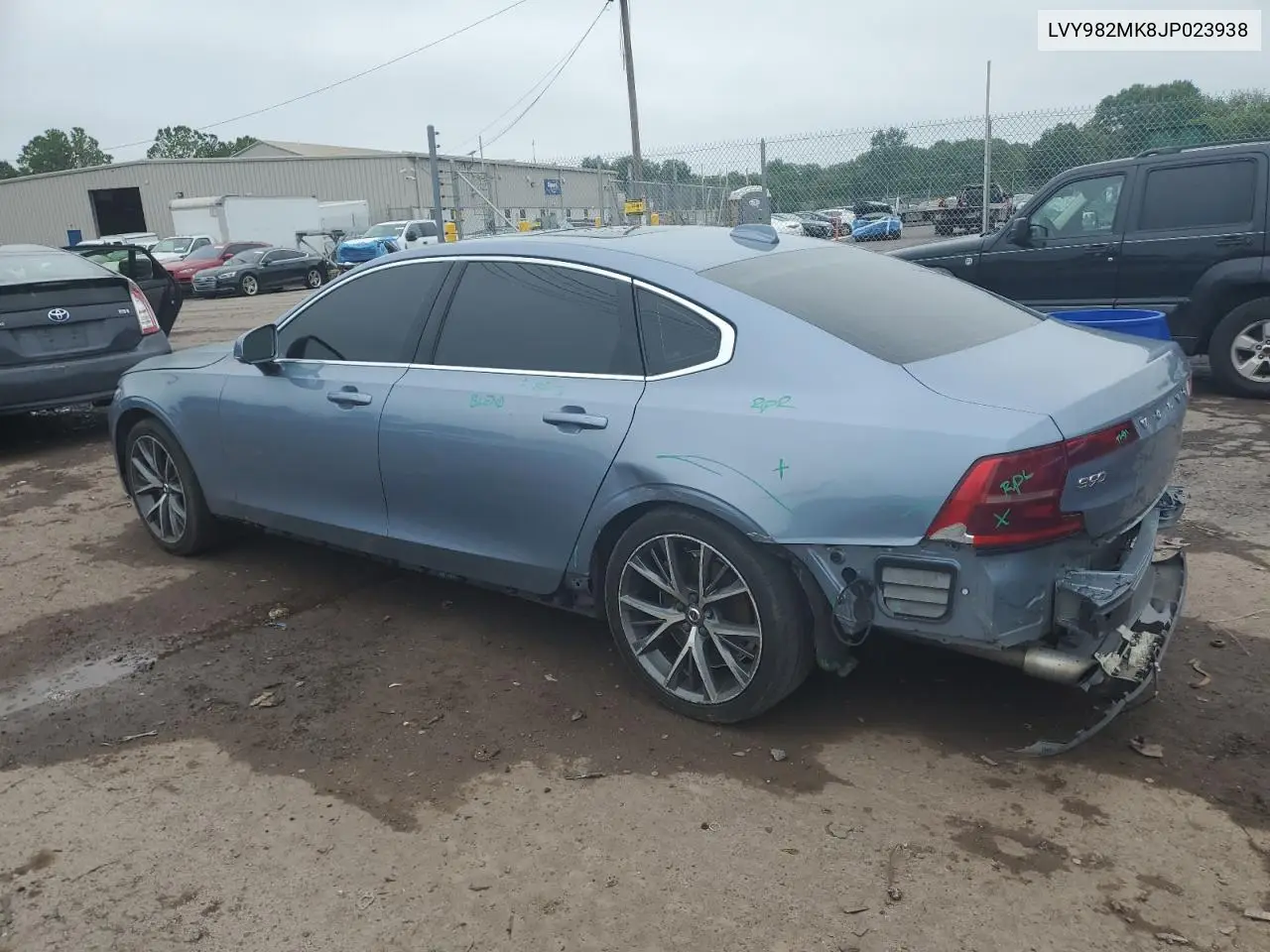 2018 Volvo S90 T5 Momentum VIN: LVY982MK8JP023938 Lot: 61088005