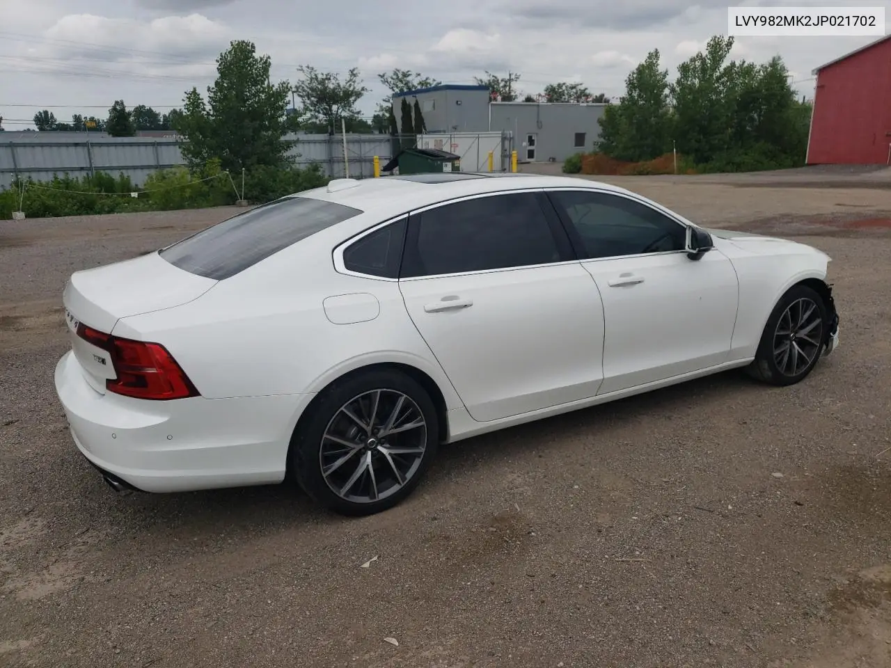 2018 Volvo S90 T5 Momentum VIN: LVY982MK2JP021702 Lot: 61712885