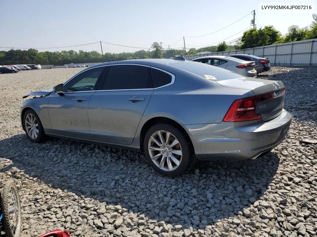 2018 Volvo S90 T6 Momentum VIN: LVY992MK4JP007216 Lot: 61868155