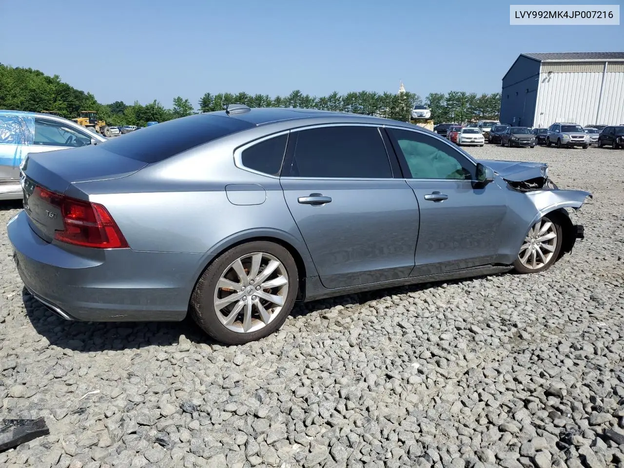2018 Volvo S90 T6 Momentum VIN: LVY992MK4JP007216 Lot: 61868155