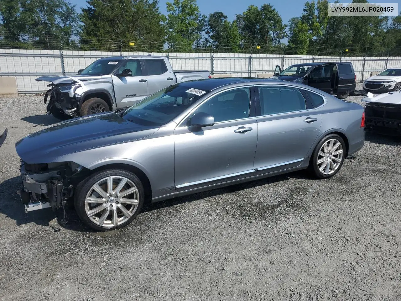 2018 Volvo S90 T6 Inscription VIN: LVY992ML6JP020459 Lot: 62934095