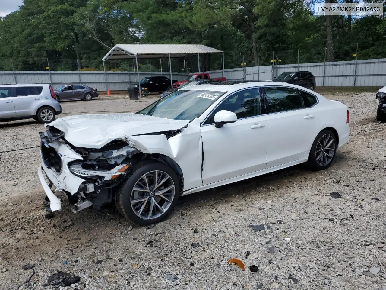 2019 Volvo S90 T6 Momentum VIN: LVYA22MK2KP082693 Lot: 60916085