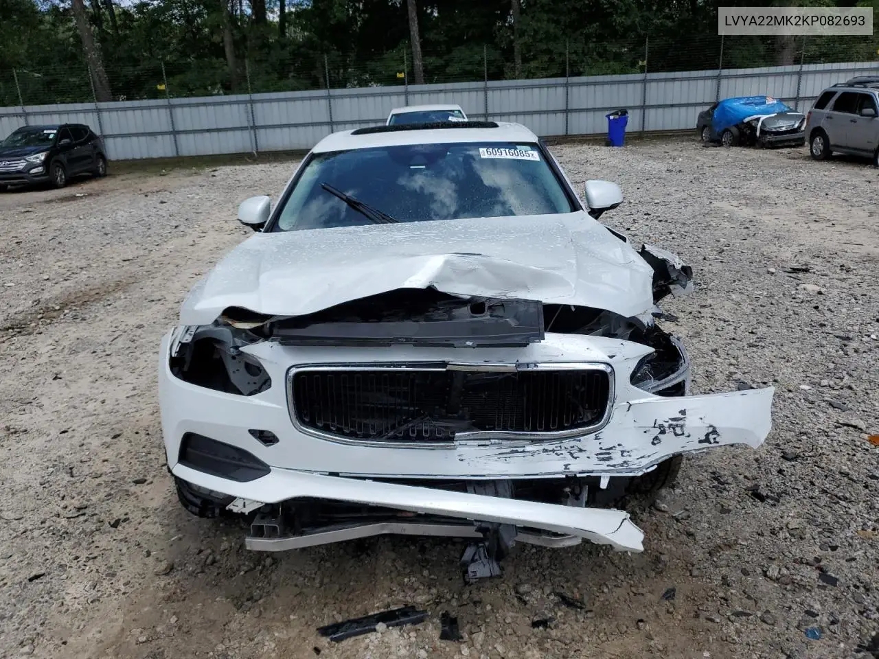 2019 Volvo S90 T6 Momentum VIN: LVYA22MK2KP082693 Lot: 60916085