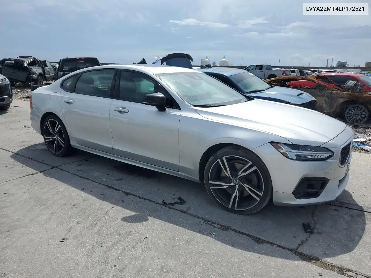 2020 Volvo S90 T6 Ocean Race VIN: LVYA22MT4LP172521 Lot: 54615195