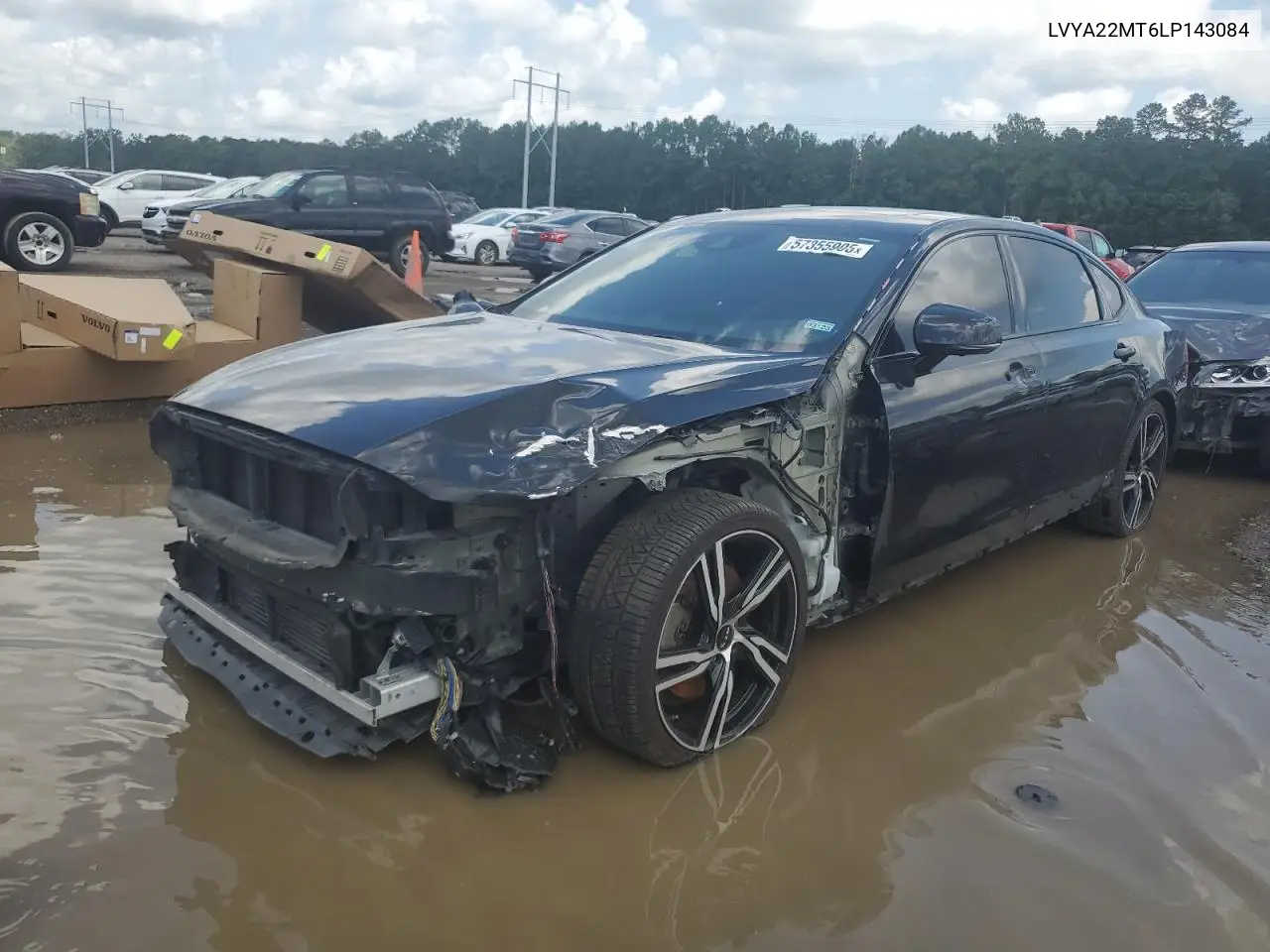 2020 Volvo S90 T6 Ocean Race VIN: LVYA22MT6LP143084 Lot: 57355905