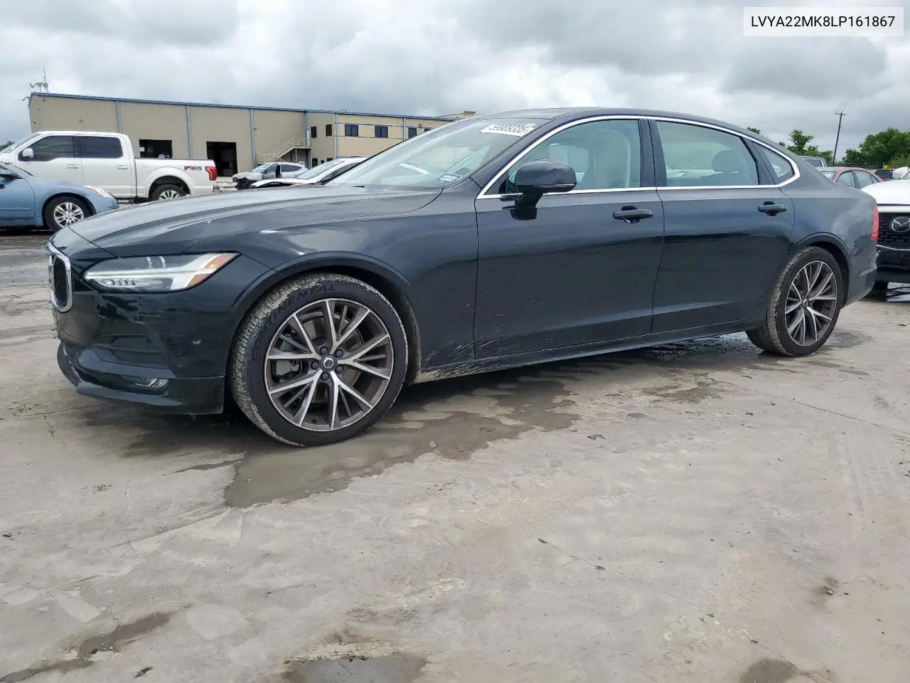 2020 Volvo S90 T6 Momentum VIN: LVYA22MK8LP161867 Lot: 59909335