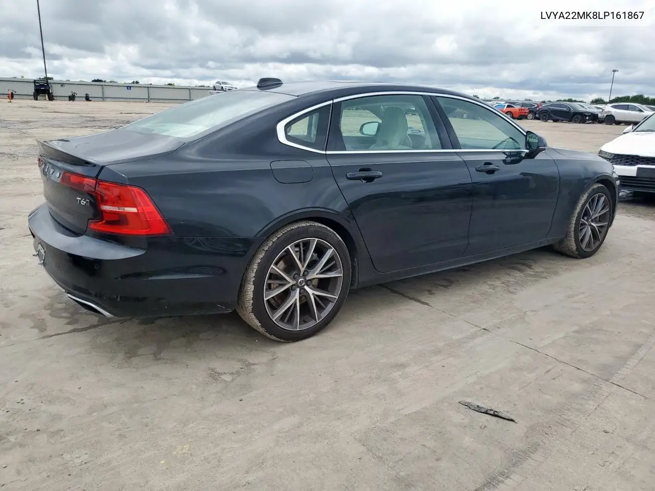 2020 Volvo S90 T6 Momentum VIN: LVYA22MK8LP161867 Lot: 59909335