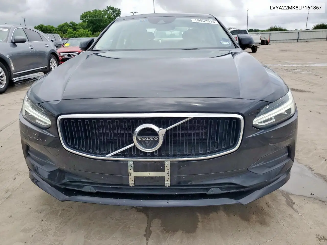 2020 Volvo S90 T6 Momentum VIN: LVYA22MK8LP161867 Lot: 59909335