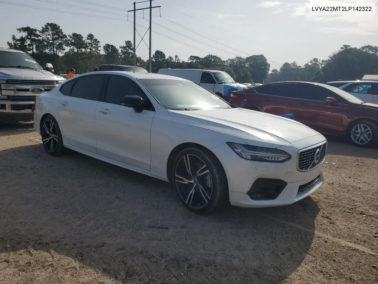 2020 Volvo S90 T6 Ocean Race VIN: LVYA22MT2LP142322 Lot: 61393965