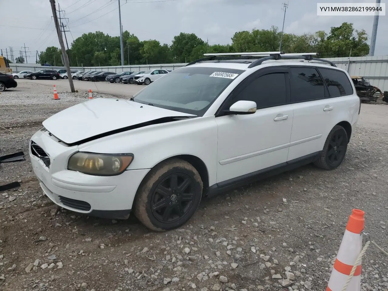 2006 Volvo V50 2.4I VIN: YV1MW382862199944 Lot: 56692565