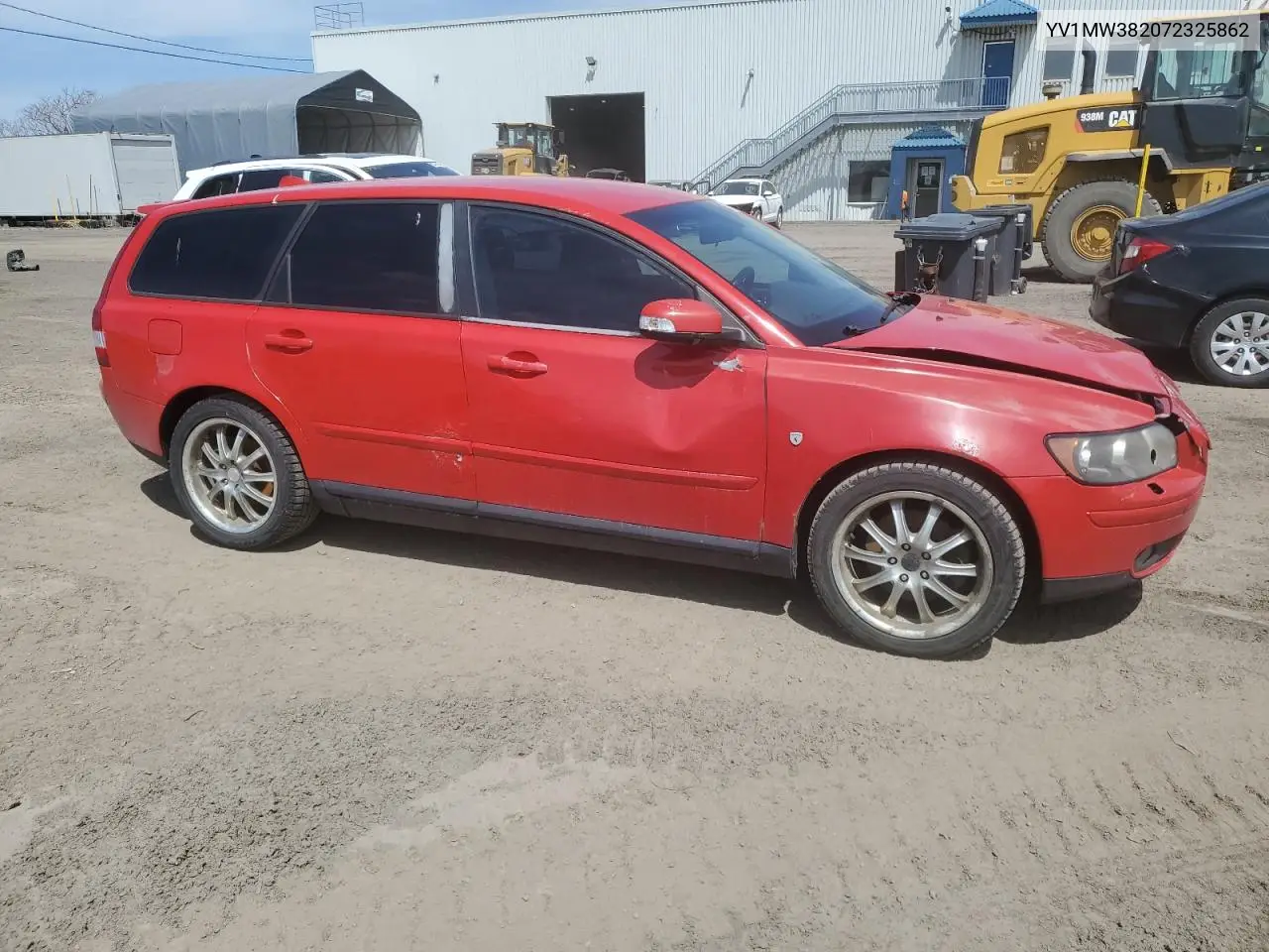 2007 Volvo V50 2.4I VIN: YV1MW382072325862 Lot: 54667515