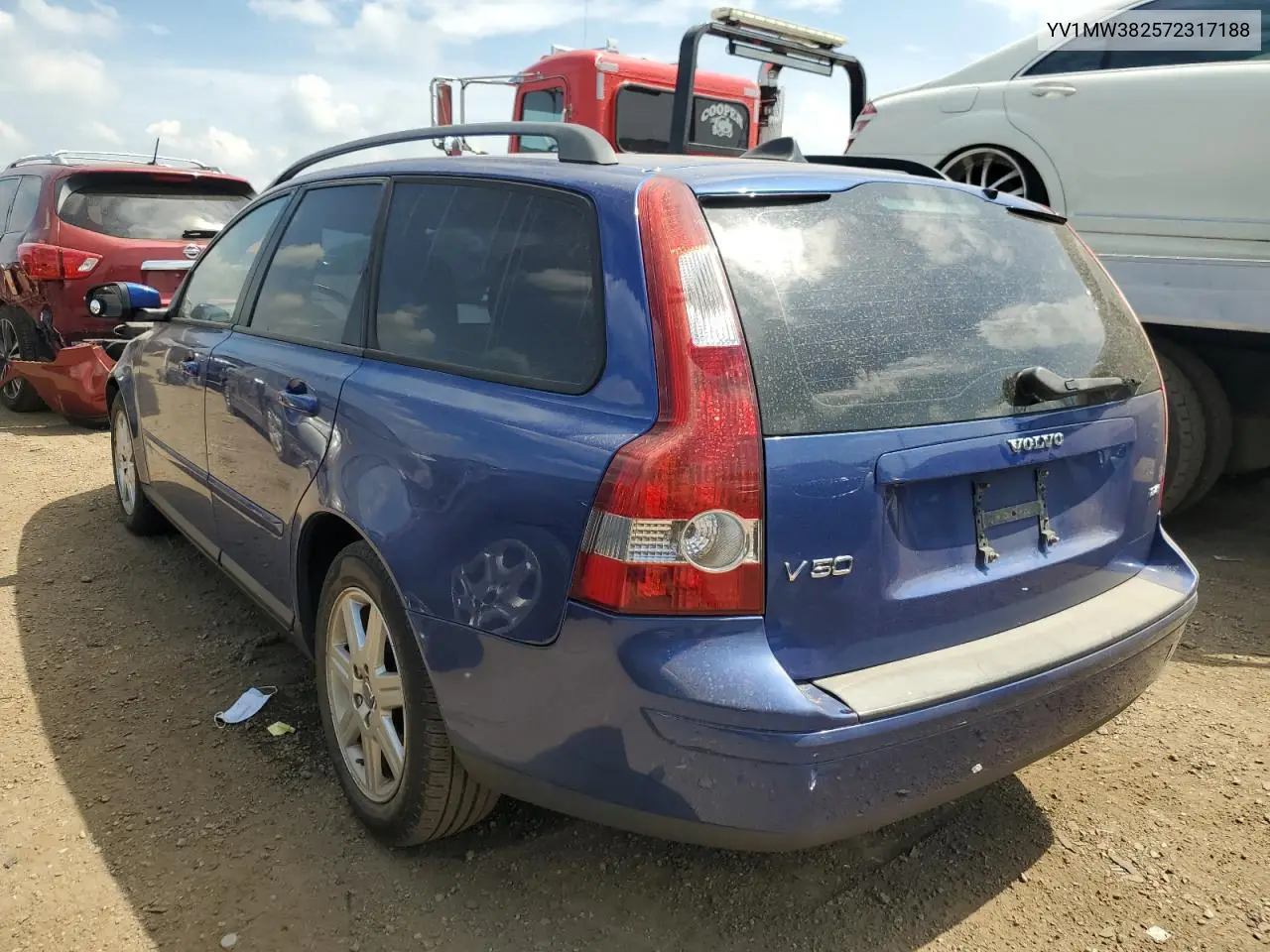 2007 Volvo V50 2.4I VIN: YV1MW382572317188 Lot: 56557745
