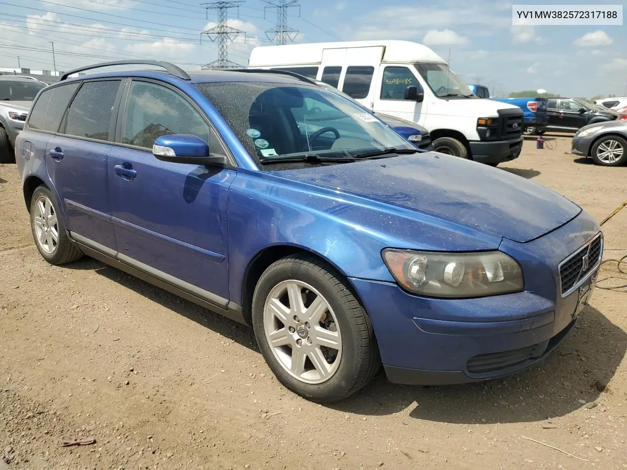 2007 Volvo V50 2.4I VIN: YV1MW382572317188 Lot: 56557745
