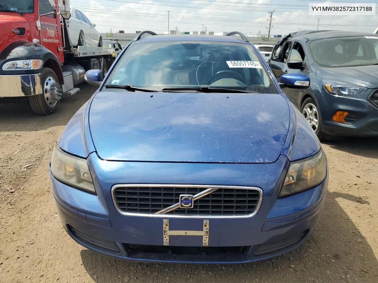 2007 Volvo V50 2.4I VIN: YV1MW382572317188 Lot: 56557745