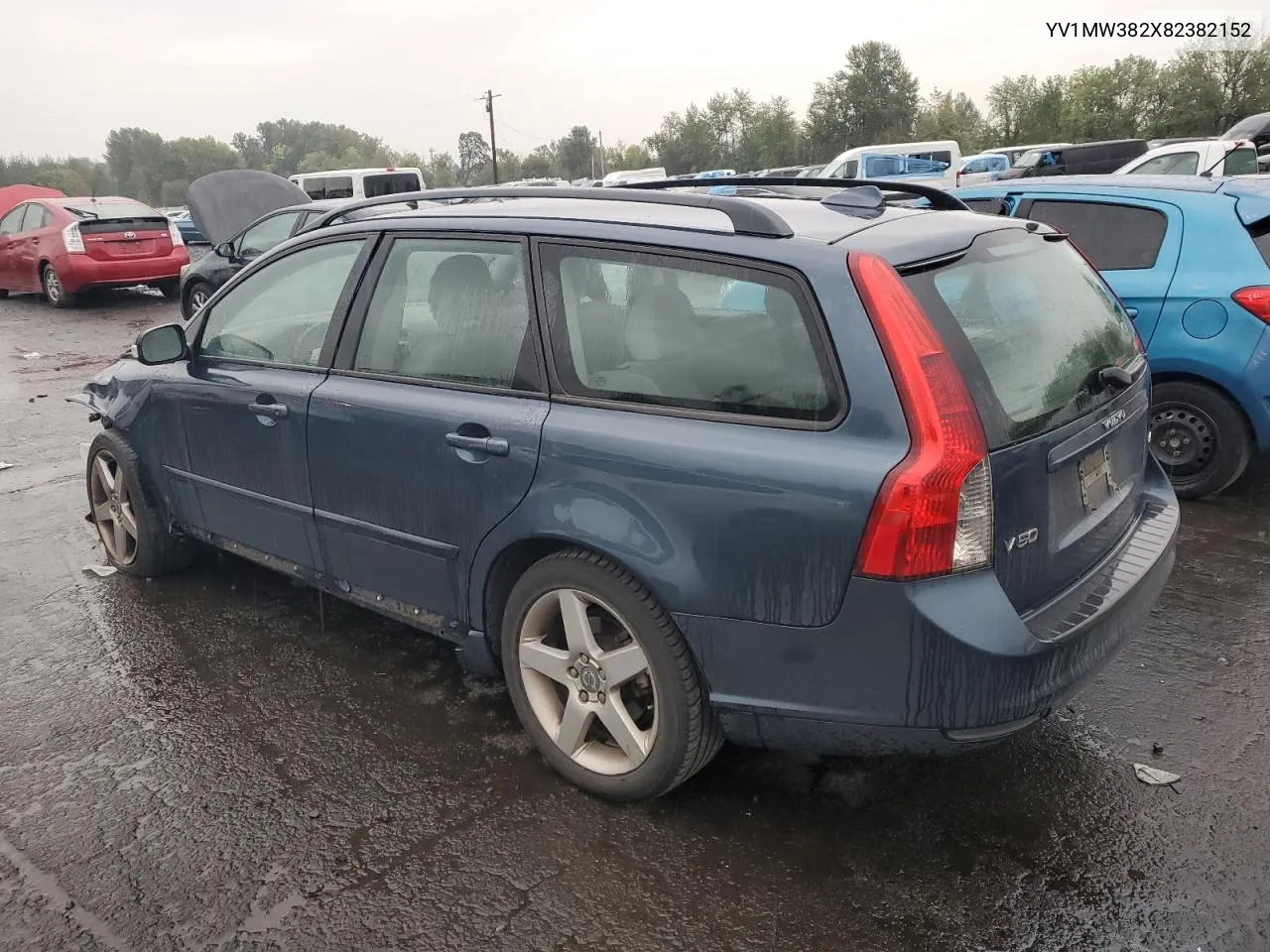 2008 Volvo V50 2.4I VIN: YV1MW382X82382152 Lot: 74745624