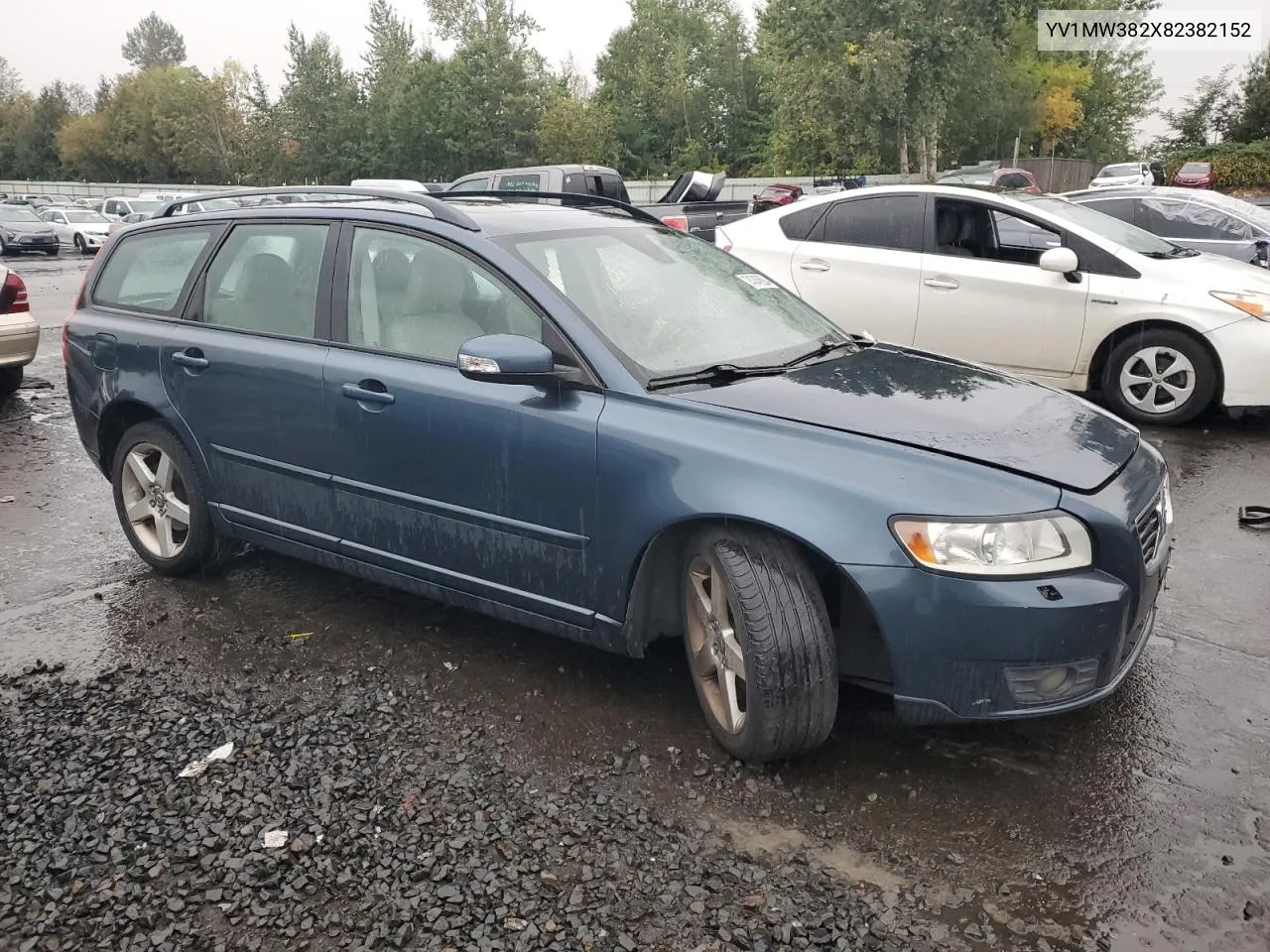 2008 Volvo V50 2.4I VIN: YV1MW382X82382152 Lot: 74745624