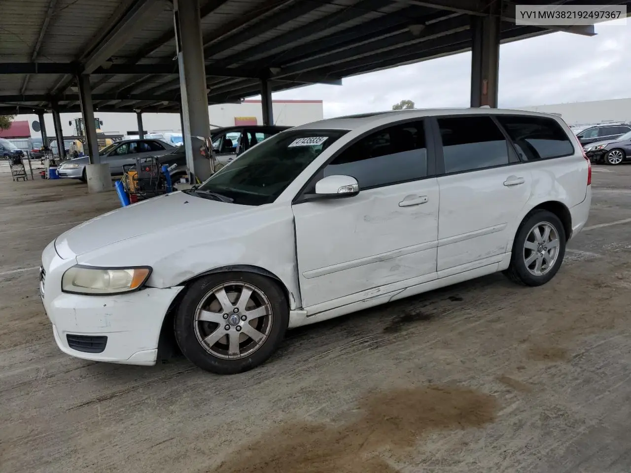 2009 Volvo V50 2.4I VIN: YV1MW382192497367 Lot: 47435835